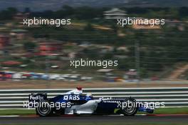 26.08.2006 Istanbul, Turkey,  Mark Webber (AUS), Williams F1 Team, FW28 Cosworth - Formula 1 World Championship, Rd 14, Turkish Grand Prix, Saturday Practice