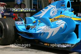 26.08.2006 Istanbul, Turkey,  Renault F1 Team, Turkish "Comet" Livery presentation with Fernando Alonso (ESP), Renault F1 Team and Giancarlo Fisichella (ITA), Renault F1 Team - Formula 1 World Championship, Rd 14, Turkish Grand Prix, Saturday