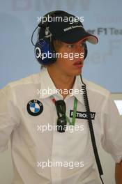 26.08.2006 Istanbul, Turkey,  Sebastian Vettel (GER), Test Driver, BMW Sauber F1 Team - Formula 1 World Championship, Rd 14, Turkish Grand Prix, Saturday Practice