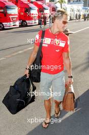 24.08.2006 Istanbul, Turkey,  Michael Schumacher (GER), Scuderia Ferrari - Formula 1 World Championship, Rd 14, Turkish Grand Prix, Thursday