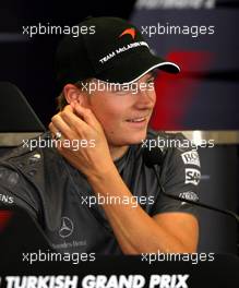 24.08.2006 Istanbul, Turkey,  Kimi Raikkonen (FIN), Räikkönen, McLaren Mercedes - Formula 1 World Championship, Rd 14, Turkish Grand Prix, Thursday Press Conference