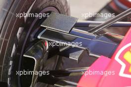 24.08.2006 Istanbul, Turkey,  Scuderia Ferrari, 248 F1, Suspension detail - Formula 1 World Championship, Rd 14, Turkish Grand Prix, Thursday