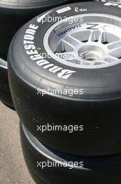 24.08.2006 Istanbul, Turkey,  A Slick Bridgestone GP2 tyre - Formula 1 World Championship, Rd 14, Turkish Grand Prix, Thursday