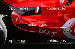 24.08.2006 Istanbul, Turkey,  Scuderia Ferrari, 248 F1, car detail - Formula 1 World Championship, Rd 14, Turkish Grand Prix, Thursday