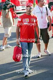 24.08.2006 Istanbul, Turkey,  Felipe Massa (BRA), Scuderia Ferrari - Formula 1 World Championship, Rd 14, Turkish Grand Prix, Thursday