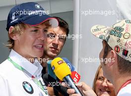 24.08.2006 Istanbul, Turkey,  Sebastian Vettel (GER), Test Driver, BMW Sauber F1 Team - Formula 1 World Championship, Rd 14, Turkish Grand Prix, Thursday