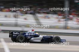 30.06.2006 Indianapolis, USA,  Mark Webber (AUS), Williams F1 Team, FW28 Cosworth - Formula 1 World Championship, Rd 10, United States Grand Prix, Friday Practice