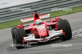 30.06.2006 Indianapolis, USA,  Felipe Massa (BRA), Scuderia Ferrari, 248 F1 - Formula 1 World Championship, Rd 10, United States Grand Prix, Friday Practice