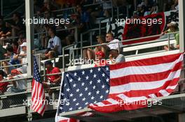 30.06.2006 Indianapolis, USA,  USA fans - Formula 1 World Championship, Rd 10, United States Grand Prix, Friday Practice