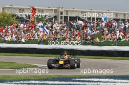 30.06.2006 Indianapolis, USA,  Robert Doornbos (NED), Test Driver, Red Bull Racing, RB2 - Formula 1 World Championship, Rd 10, United States Grand Prix, Friday Practice