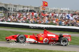 30.06.2006 Indianapolis, USA,  Michael Schumacher (GER), Scuderia Ferrari, 248 F1 - Formula 1 World Championship, Rd 10, United States Grand Prix, Friday Practice