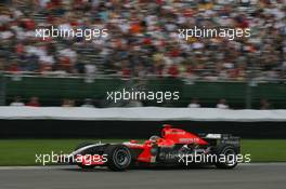 30.06.2006 Indianapolis, USA,  Tiago Monteiro (POR), Midland MF1 Racing, Toyota M16 - Formula 1 World Championship, Rd 10, United States Grand Prix, Friday Practice