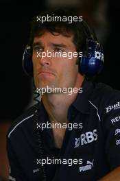 30.06.2006 Indianapolis, USA,  Mark Webber (AUS), Williams F1 Team - Formula 1 World Championship, Rd 10, United States Grand Prix, Friday Practice