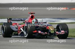 30.06.2006 Indianapolis, USA,  Vitantonio Liuzzi (ITA), Scuderia Toro Rosso, STR01 - Formula 1 World Championship, Rd 10, United States Grand Prix, Friday Practice