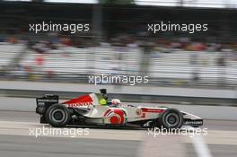 30.06.2006 Indianapolis, USA,  Jenson Button (GBR), Honda Racing F1 Team, RA106 - Formula 1 World Championship, Rd 10, United States Grand Prix, Friday Practice