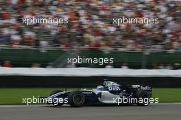 30.06.2006 Indianapolis, USA,  Nico Rosberg (GER), WilliamsF1 Team, FW28 Cosworth - Formula 1 World Championship, Rd 10, United States Grand Prix, Friday Practice