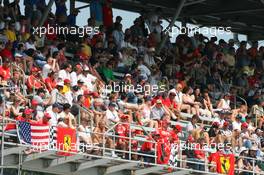 30.06.2006 Indianapolis, USA,  race fans - Formula 1 World Championship, Rd 10, United States Grand Prix, Friday Practice