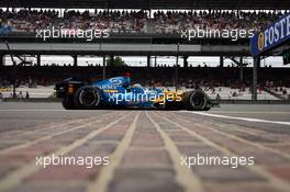 30.06.2006 Indianapolis, USA,  Fernando Alonso (ESP), Renault F1 Team - Formula 1 World Championship, Rd 10, United States Grand Prix, Friday Practice