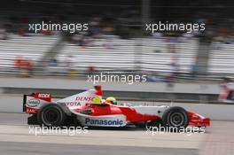 30.06.2006 Indianapolis, USA,  Ralf Schumacher (GER), Toyota Racing, TF106 - Formula 1 World Championship, Rd 10, United States Grand Prix, Friday Practice