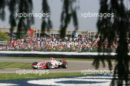 30.06.2006 Indianapolis, USA,  Takuma Sato (JPN), Super Aguri F1, SA05 - Formula 1 World Championship, Rd 10, United States Grand Prix, Friday Practice