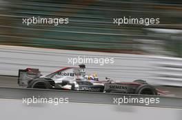 30.06.2006 Indianapolis, USA,  Juan-Pablo Montoya (COL), Juan Pablo, McLaren Mercedes, MP4-21 - Formula 1 World Championship, Rd 10, United States Grand Prix, Friday Practice