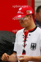 30.06.2006 Indianapolis, USA,  Michael Schumacher (GER), Scuderia Ferrari - Formula 1 World Championship, Rd 10, United States Grand Prix, Friday
