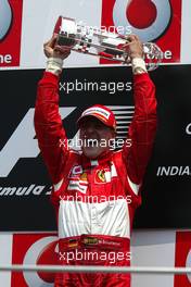 02.07.2006 Indianapolis, USA,  Michael Schumacher (GER), Scuderia Ferrari - Formula 1 World Championship, Rd 10, United States Grand Prix, Sunday Podium