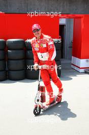 01.07.2006 Indianapolis, USA,  Michael Schumacher (GER), Scuderia Ferrari - Formula 1 World Championship, Rd 10, United States Grand Prix, Saturday