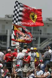 01.07.2006 Indianapolis, USA,  Michael Schumacher fans at the circuit - Formula 1 World Championship, Rd 10, United States Grand Prix, Saturday Qualifying