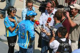 29.06.2006 Indianapolis, USA,  Fernando Alonso (ESP), Renault F1 Team - Formula 1 World Championship, Rd 10, United States Grand Prix, Thursday