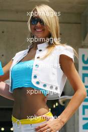 29.06.2006 Indianapolis, USA,  A Renault Girl - Formula 1 World Championship, Rd 10, United States Grand Prix, Thursday