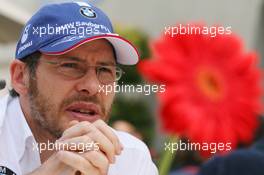 29.06.2006 Indianapolis, USA,  Jacques Villeneuve (CDN), BMW Sauber F1 Team - Formula 1 World Championship, Rd 10, United States Grand Prix, Thursday