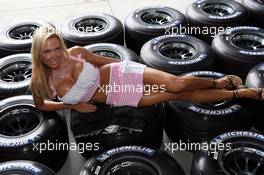 29.06.2006 Indianapolis, USA,  Model Bridget Lee - Formula 1 World Championship, Rd 10, United States Grand Prix, Thursday