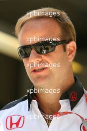29.06.2006 Indianapolis, USA,  Rubens Barrichello (BRA), Honda Racing F1 Team - Formula 1 World Championship, Rd 10, United States Grand Prix, Thursday