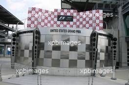 29.06.2006 Indianapolis, USA,  The Podium - Formula 1 World Championship, Rd 10, United States Grand Prix, Thursday