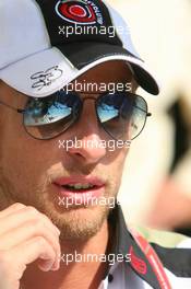 29.06.2006 Indianapolis, USA,  Jenson Button (GBR), Honda Racing F1 Team - Formula 1 World Championship, Rd 10, United States Grand Prix, Thursday