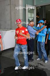 29.06.2006 Indianapolis, USA,  Michael Schumacher (GER), Scuderia Ferrari - Formula 1 World Championship, Rd 10, United States Grand Prix, Thursday