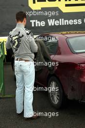 31.01.2006 Valencia, Spain,  Arrival of Michael Schumacher (GER), Scuderia Ferrari - Formula One Testing, Circuito Ricardo Tormo (ESP)