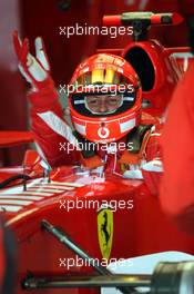 31.01.2006 Valencia, Spain,  Michael Schumacher (GER), Scuderia Ferrari in the F2005 - Formula One Testing, Circuito Ricardo Tormo (ESP)