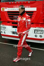 31.01.2006 Valencia, Spain,  Michael Schumacher (GER), Scuderia Ferrari - Formula One Testing, Circuito Ricardo Tormo (ESP)