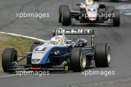 20.05.2006 Oschersleben, Germany,  Paul di Resta (GBR), ASM Formula 3, Dallara F305 Mercedes, leads Esteban Guerrieri (ARG), Manor Motorsport, Dallara F305 Mercedes - F3 Euro Series 2006 at Motorsport Arena Oschersleben