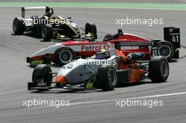 19.08.2006 Nürburg, Germany,  Cemil Cipa (TUR), HBR Motorsport, Dallara F305 Mercedes, spins by trying to overtake Anthony Janiec (FRA), Janiec Racing Team, Dallara F302 Renault - F3 Euro Series 2006 at Nürburgring