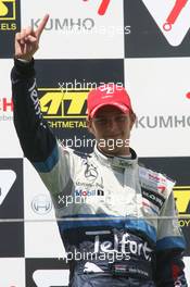 19.08.2006 Nürburg, Germany,  Podium, Giedo van der Garde (NED), ASM Formula 3, Dallara F305 Mercedes - F3 Euro Series 2006 at Nürburgring