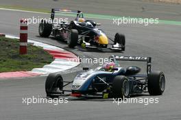 19.08.2006 Nürburg, Germany,  Paul di Resta (GBR), ASM Formula 3, Dallara F305 Mercedes, in front of Sébastien Buemi (SUI), ASL Mücke Motorsport, Dallara F305 / Mercedes - F3 Euro Series 2006 at Nürburgring