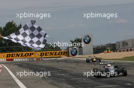 19.08.2006 Nürburg, Germany,  FINISH, Giedo van der Garde (NED), ASM Formula 3, Dallara F305 Mercedes - F3 Euro Series 2006 at Nürburgring