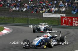20.08.2006 Nürburg, Germany,  Giedo van der Garde (NED), ASM Formula 3, Dallara F305 Mercedes, ahead of Paul di Resta (GBR), ASM Formula 3, Dallara F305 Mercedes - F3 Euro Series 2006 at Nürburgring
