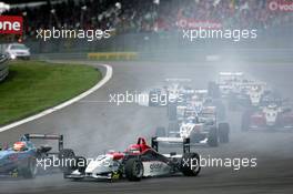 20.08.2006 Nürburg, Germany,  Start, Filip Salaquarda (CZE), Team I.S.R., Dallara F306 Opel - F3 Euro Series 2006 at Nürburgring