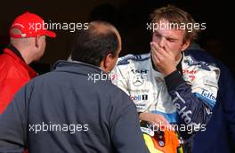 01.09.2006 Zandvoort, The Netherlands,  After qualifying Giedo van der Garde (NED), ASM Formula 3, Dallara F305 Mercedes was not happy with his position due to a blockage by a fellow driver. - F3 Euro Series 2006 at Zandvoort, The Netherlands