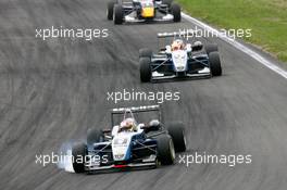 02.09.2006 Zandvoort, The Netherlands,  Paul di Resta (GBR), ASM Formula 3, Dallara F305 Mercedes, leads Giedo van der Garde (NED), ASM Formula 3, Dallara F305 Mercedes - F3 Euro Series 2006 at Zandvoort, The Netherlands