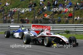 03.09.2006 Zandvoort, The Netherlands,  Kazuki Nakajima (JPN), Manor Motorsport, Dallara F305 Mercedes, leads Ronayne O'Mahony (IRL), Prema Powerteam, Dallara F305 Mercedes - F3 Euro Series 2006 at Zandvoort, The Netherlands